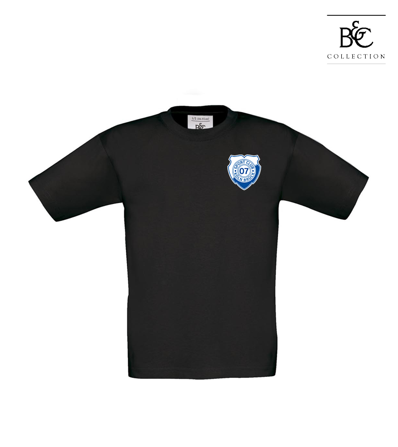 B&C Kinder T-Shirt Black "Anton"