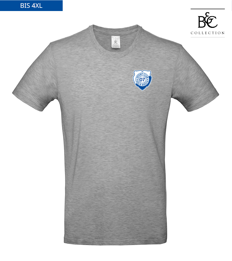 B&C Herren T-Shirt Sports Grey "Anton"