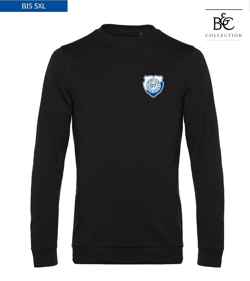 B&C Herren Sweatshirt Black Pure "Anton"